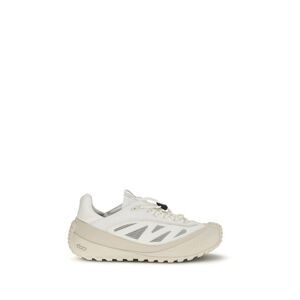 Moncler White Calf Leather Bos Taurus Athletic Women's Sneakers